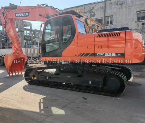 Doosan DX225 25 тонн экскаватор использованные строительные машины с многолетним опытом