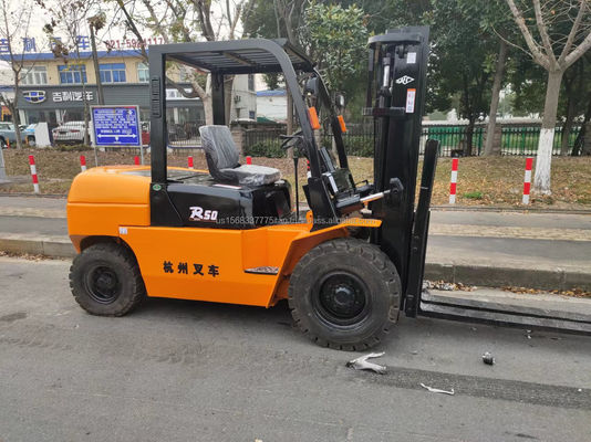 Использованный вилочный погрузчик TCM Hangzhou R50 с высокой производительностью для обработки материалов