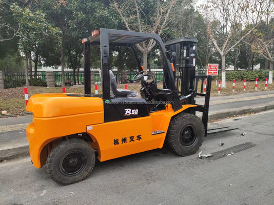Использованный вилочный погрузчик TCM Hangzhou R50 с высокой производительностью для обработки материалов