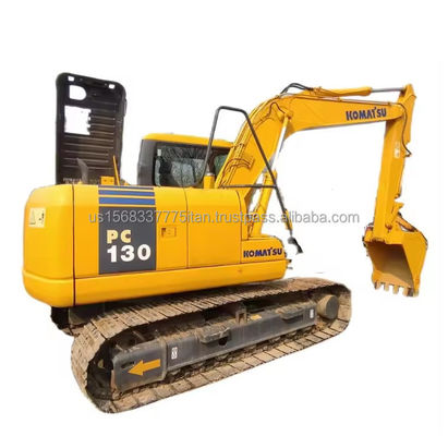 Экскаватор Komatsu PC130 с оригинальным гидравлическим насосом и хорошей производительностью в Шанхае