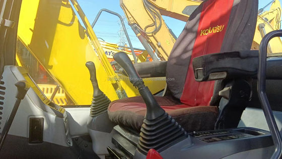 Экскаватор Komatsu PC130 с оригинальным гидравлическим насосом и хорошей производительностью в Шанхае