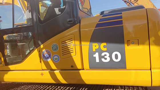 Экскаватор Komatsu PC130 с оригинальным гидравлическим насосом и хорошей производительностью в Шанхае