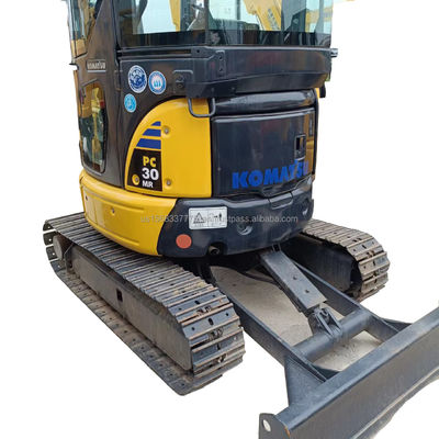 Оригинальный гидравлический экскаватор 3 тонны мини экскаватор Komatsu PC30MR Использованный Crawler 2016 год