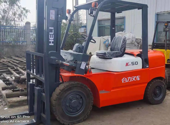 Сделайте HANGCHA Heli K50 дизельный вилочный погрузчик с лучшей и минимум.