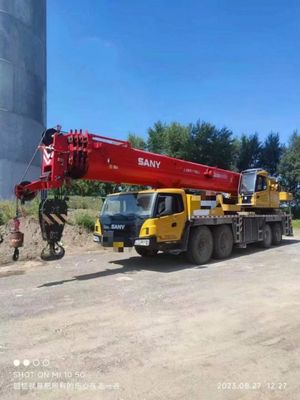 Использованный SANY 80-тонный кран с номинальной грузоподъемностью 80 тонн и другой гидравлический насос