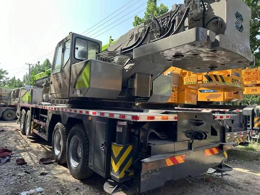 Zoomlion 80тонный кран Использованная строительная машина с 1000-1500 рабочими часами