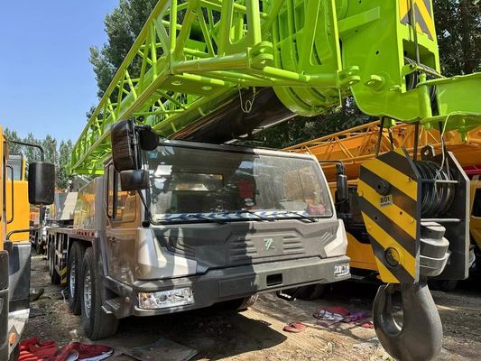 Zoomlion 80тонный кран Использованная строительная машина с 1000-1500 рабочими часами