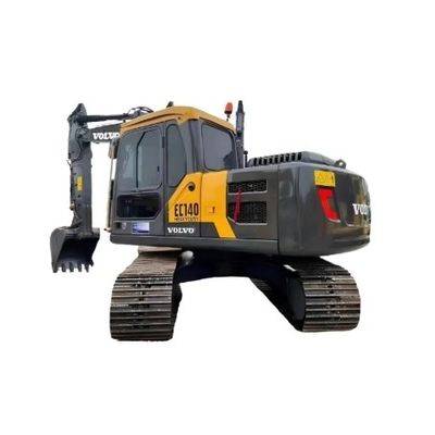 Подержанный экскаватор Volvo EC140 с высокой производительностью и рабочим весом 14 тонн