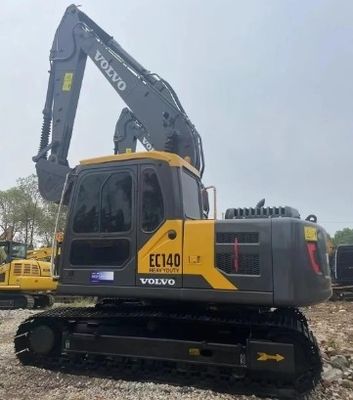 Подержанный экскаватор Volvo EC140 с высокой производительностью и рабочим весом 14 тонн