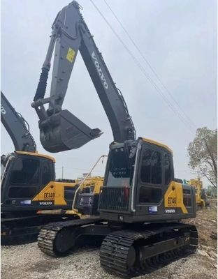 Подержанный экскаватор Volvo EC140 с высокой производительностью и рабочим весом 14 тонн