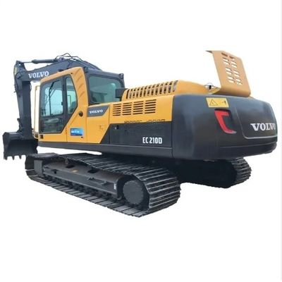 Оригинальный экскаватор Volvo 210 с гидравлическим полётом весом 21 тонну для строительства и добычи полезных ископаемых