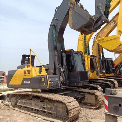 21тонна рабочая масса Использованная экскаватор VOLVO EC480DL с оригинальным гидравлическим цилиндром