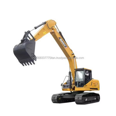 Использованный экскаватор Sany SY215C с емкостью ведра 1,2 м3 и оригинальным гидравлическим клапаном