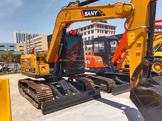 Подержанный экскаватор Sany Sy 75c Pro с высокой производительностью и рабочими часами 0-2000