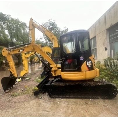 3500 кг мини использованный экскаватор CAT 304 с оригинальным гидравлическим клапаном