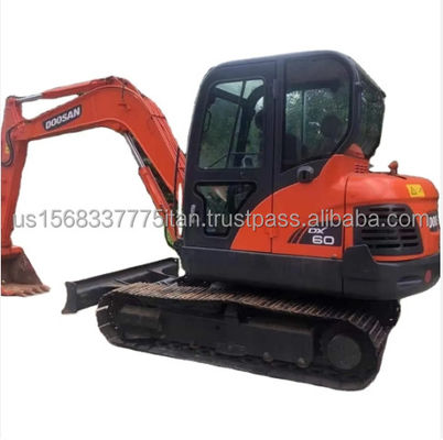 Экскаваторы Doosan 6TON Dx60 Строительные трассы экскаваторы оригинальные меньше рабочего времени