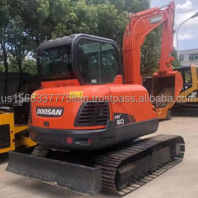 Экскаваторы Doosan 6TON Dx60 Строительные трассы экскаваторы оригинальные меньше рабочего времени
