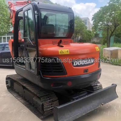 Экскаваторы Doosan 6TON Dx60 Строительные трассы экскаваторы оригинальные меньше рабочего времени