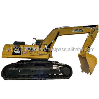 30-тонный экскаватор Komatsu PC300-7 PC300-8 Использованный экскаватор с оригинальным гидравлическим клапаном
