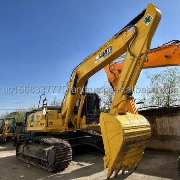 30-тонный экскаватор Komatsu PC300-7 PC300-8 Использованный экскаватор с оригинальным гидравлическим клапаном