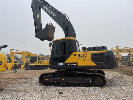 Использованный экскаватор VOLVO EC210 с удивительной эффективностью и лучшим состоянием