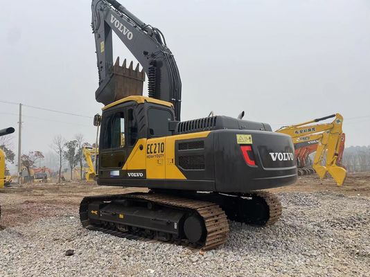 Использованный экскаватор VOLVO EC210 с удивительной эффективностью и лучшим состоянием