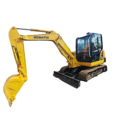 5.6тонный мини-каровщик Komatsu PC56 с оригинальным гидравлическим насосом