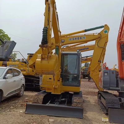5.6тонный мини-каровщик Komatsu PC56 с оригинальным гидравлическим насосом