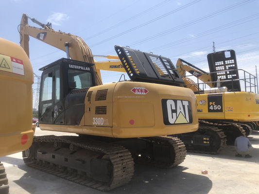 30 тонн большой использованный экскаватор Cat 330D2L с емкостью в 1,56 м3 и 2016 год