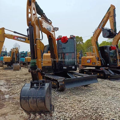 Использованный экскаватор Sany60c Sany 60C 6TON рабочая масса и 0,28M3 емкость ведра