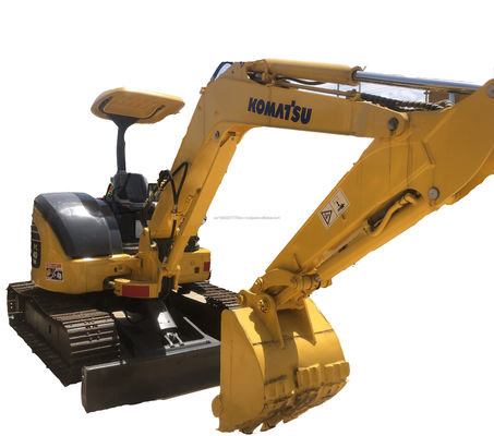 Komatsu PC40 Использованный экскаватор Гидравлический ползучий экскаватор с оригинальным гидравлическим насосом