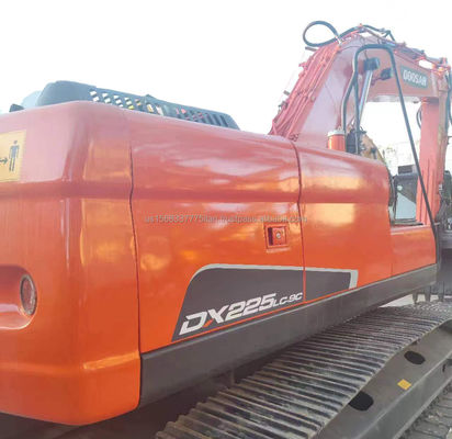 DOOSAN DH225 экскаватор с низким рабочим временем и хорошей производительностью Doosan двигатель
