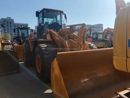 Разумный использованный загрузчик Cat 966 H Подержанные машины с оригинальным гидравлическим насосом