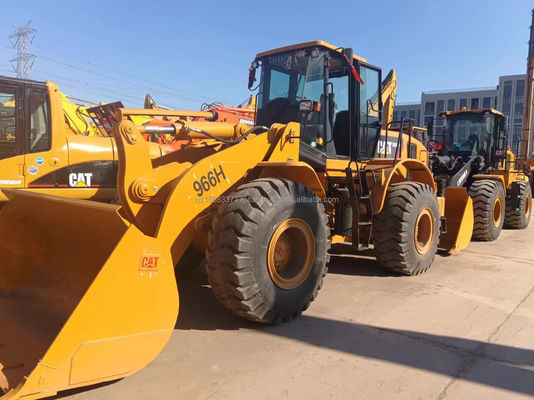 Разумный использованный загрузчик Cat 966 H Подержанные машины с оригинальным гидравлическим насосом