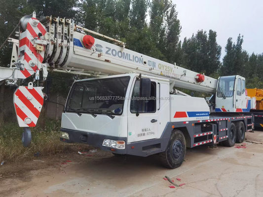 ZOOMLION 25-тонный кран с отличными характеристиками и высокой грузоподъемностью