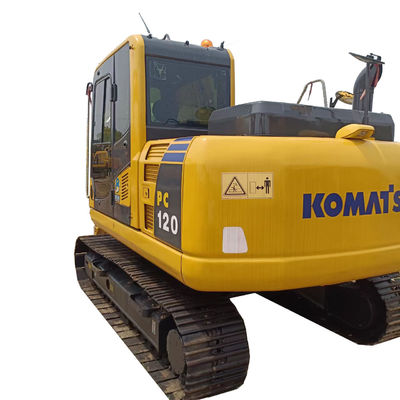 90% экскаватор Komatsu PC120 из Японии с отличным и использованным экскаватором Komatsu