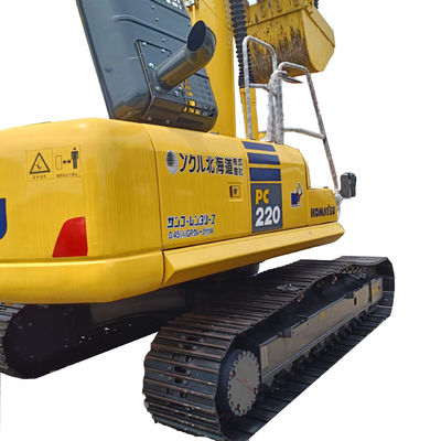 22 тонны рабочего веса Komatsu PC220 Подержанное строительное оборудование на рынке