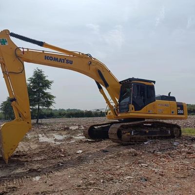 Оригинальный экскаватор KOMATSU350 мощностью 35 тонн, в хорошем состоянии и большой мощности