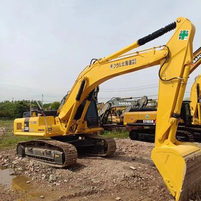 Оригинальный экскаватор KOMATSU350 мощностью 35 тонн, в хорошем состоянии и большой мощности
