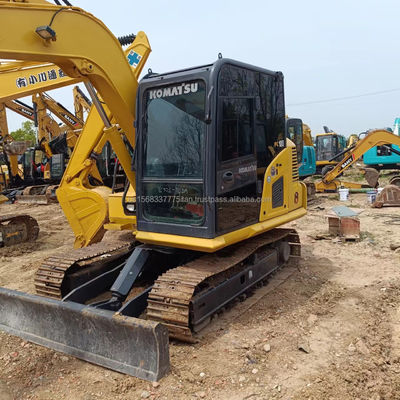 Шанхай использовался экскаватор Komatsu PC100 Кавальная машина 10 тонн рабочей массы для вашего