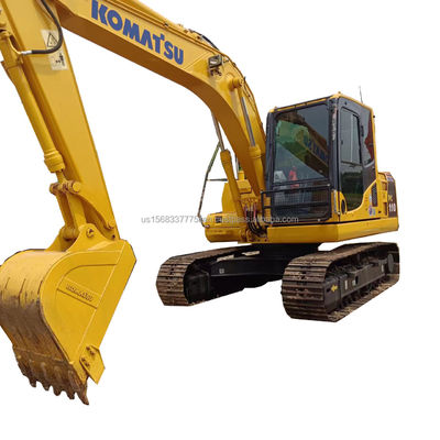 Комацу PC110 экскаватор Япония Использованный гидравлический экскаватор с ползучей клапаной 0,48 М3 вместимостью в ведро