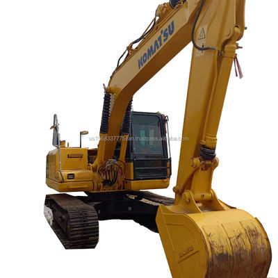 Komatsu PC120 Использованный экскаватор 12 тонн Гидравлический экскаватор Кроллерная машина Вес 6000 кг