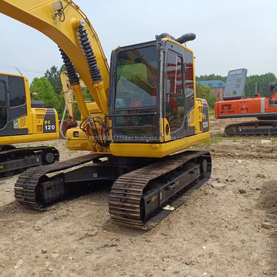 6000 кг Komatsu PC120 Использованный экскаватор с оригинальным гидравлическим насосом