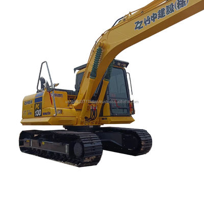 Оригинальный японский экскаватор Komatsu PC130 с вместимостью в 0,48 м3 и низким рабочим временем