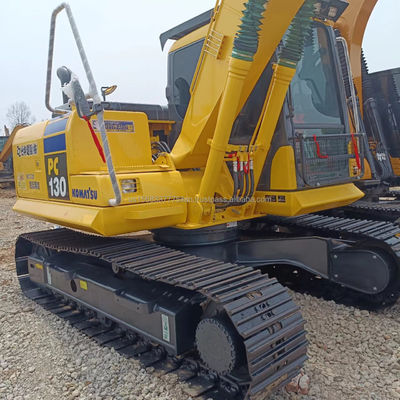 Оригинальный японский экскаватор Komatsu PC130 с вместимостью в 0,48 м3 и низким рабочим временем