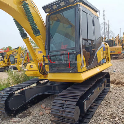 Оригинальный японский экскаватор Komatsu PC130 с вместимостью в 0,48 м3 и низким рабочим временем