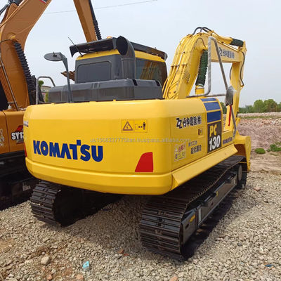 Оригинальный японский экскаватор Komatsu PC130 с вместимостью в 0,48 м3 и низким рабочим временем