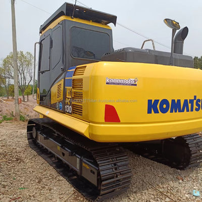 Оригинальный японский экскаватор Komatsu PC130 с вместимостью в 0,48 м3 и низким рабочим временем
