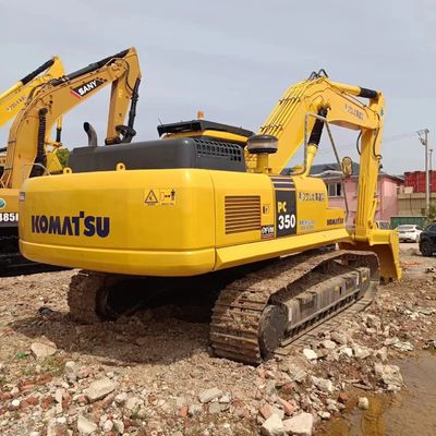 Komatsu PC350 Использованный экскаватор 35 тонн ползающий двигатель PC350 PC350-7 PC350-8 Сделано в Японии