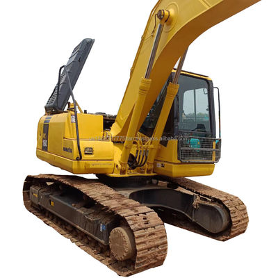 Использованный экскаватор Komatsu PC160 16 тонн Гидравлический экскаватор для полёта оригинальный гидравлический клапан